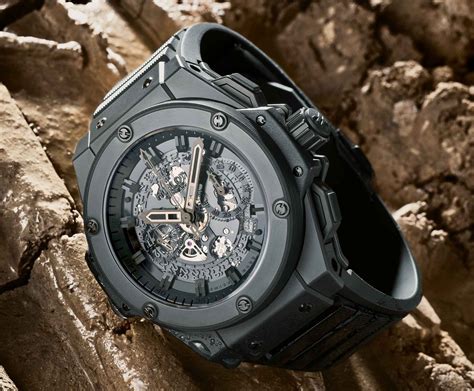 hublot king power unico all black